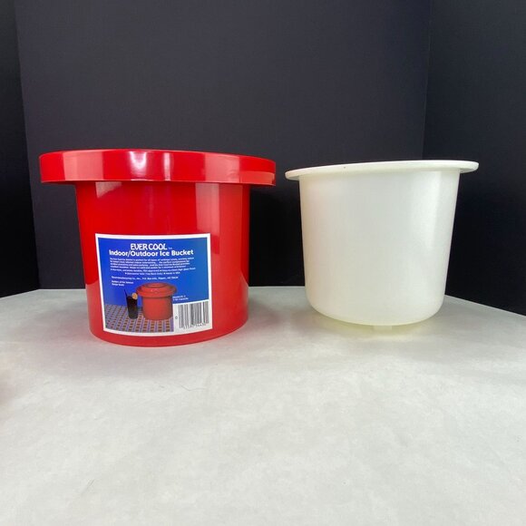 Ever Cool Indoor Outdoor Ice Bucket Boating Camping Barware - Picture 8 of 13